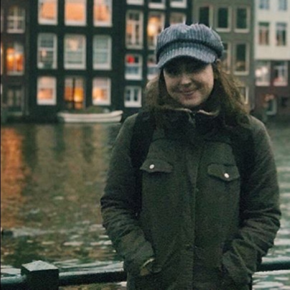 Fuzzy gray hat - Picture 2 of 4